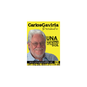 Carlos Gaviria a la Presidencia - Polo Democrático Alternativo 1